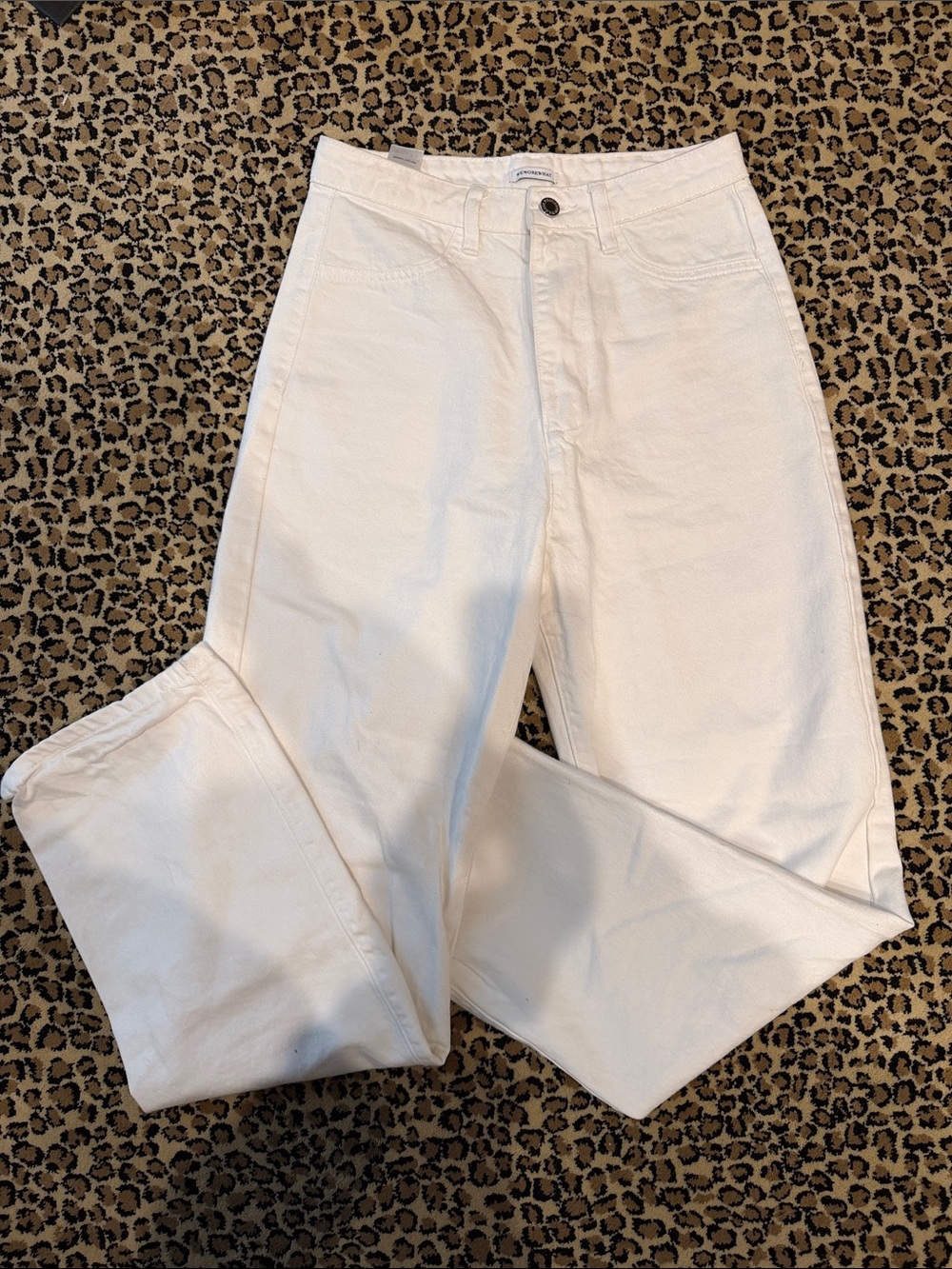 WeWoreWhat White High-Rise Jeans
